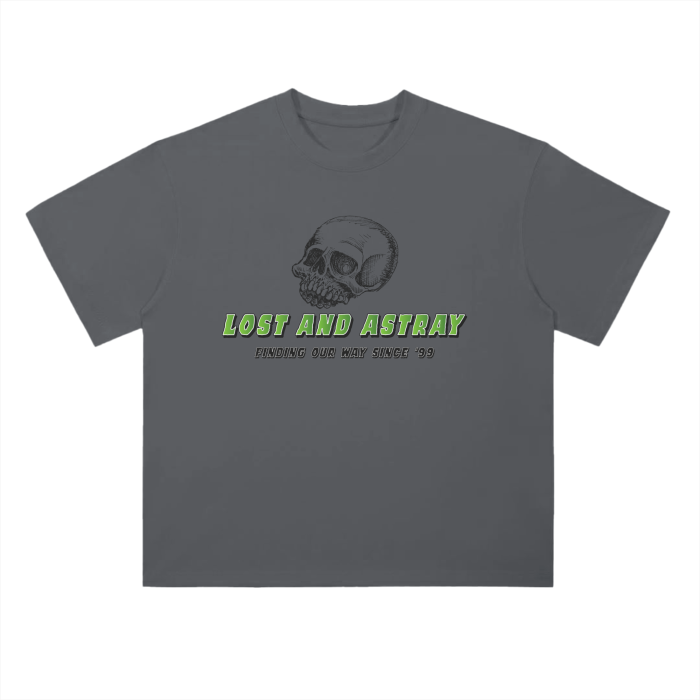 Lost and Astray: Skull Logo (Green)