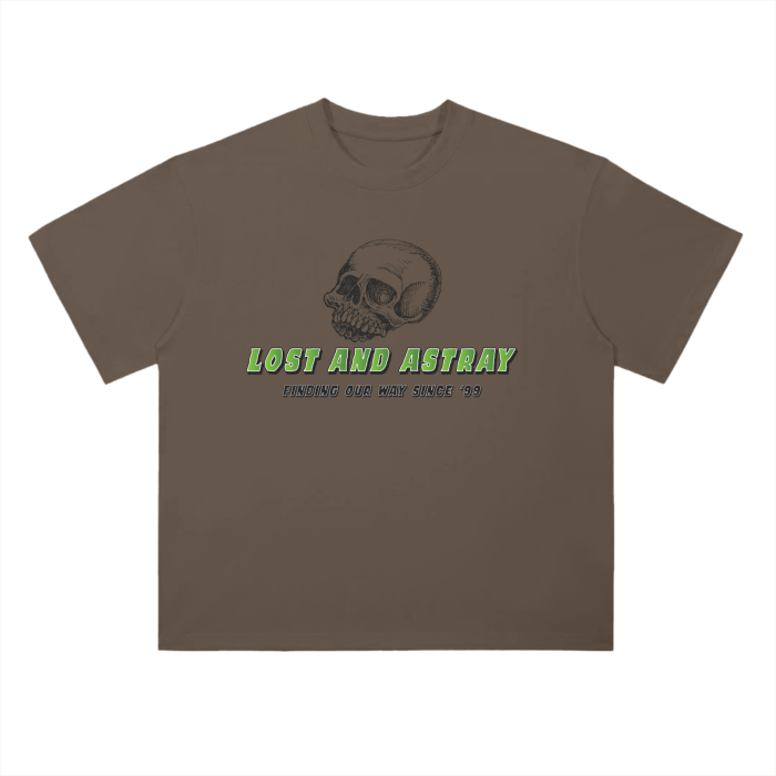 Lost and Astray: Skull Logo (Green)