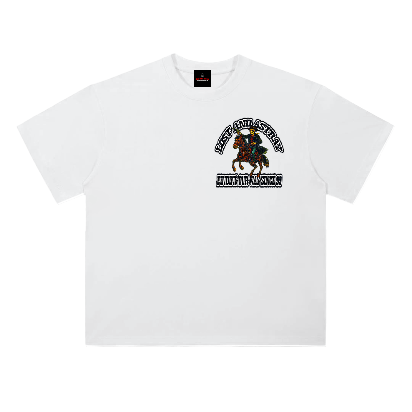 Lost and Astray: Skull Rider (T-Shirt)