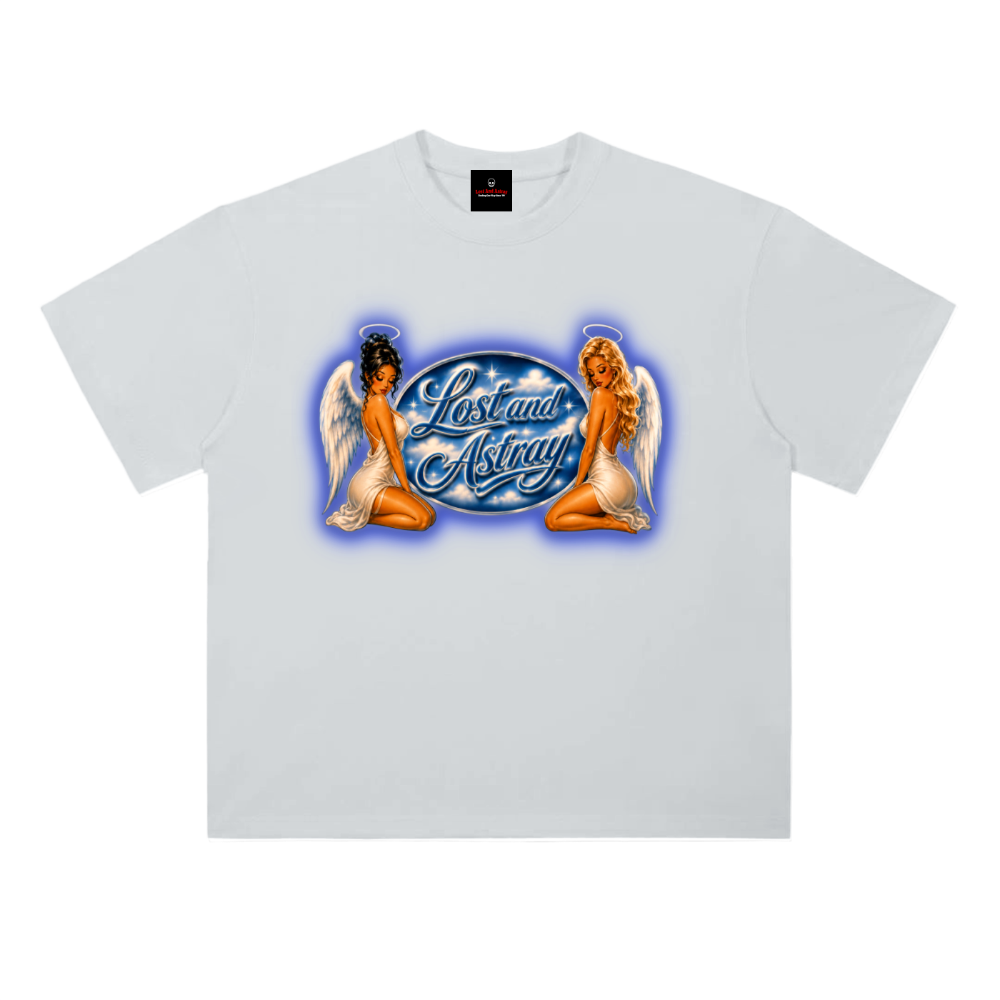 Heavyweight Drop Shoulder Cotton T-Shirt