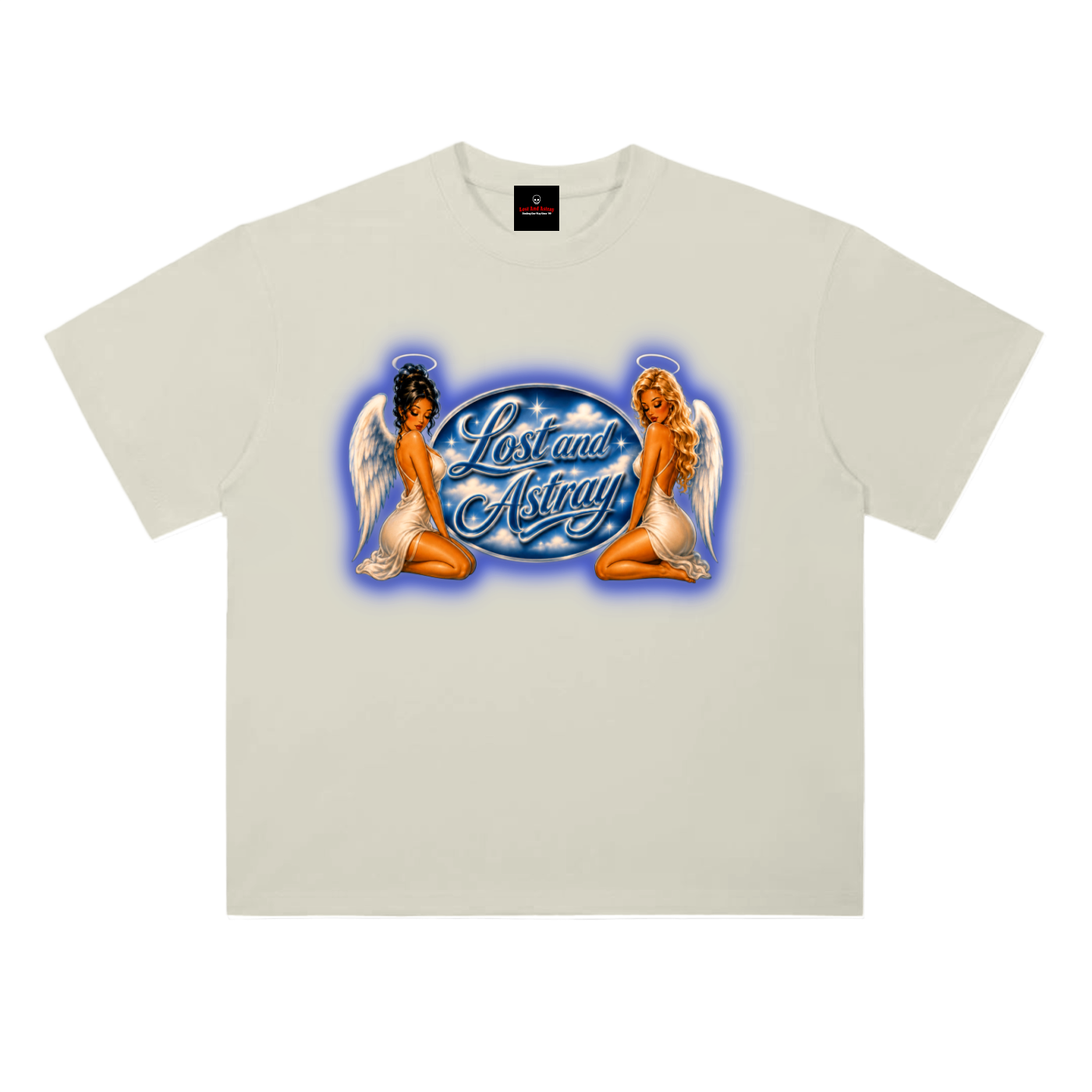 Heavyweight Drop Shoulder Cotton T-Shirt