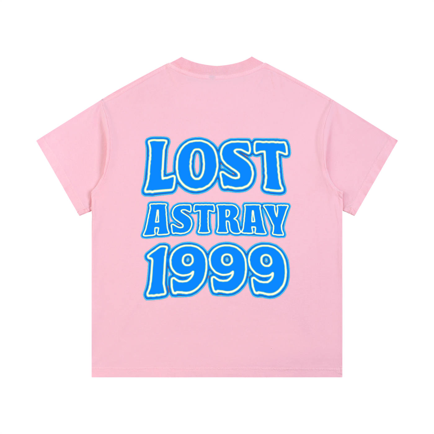 Lost and Astray: Blue Stack Logo (T-Shirt)