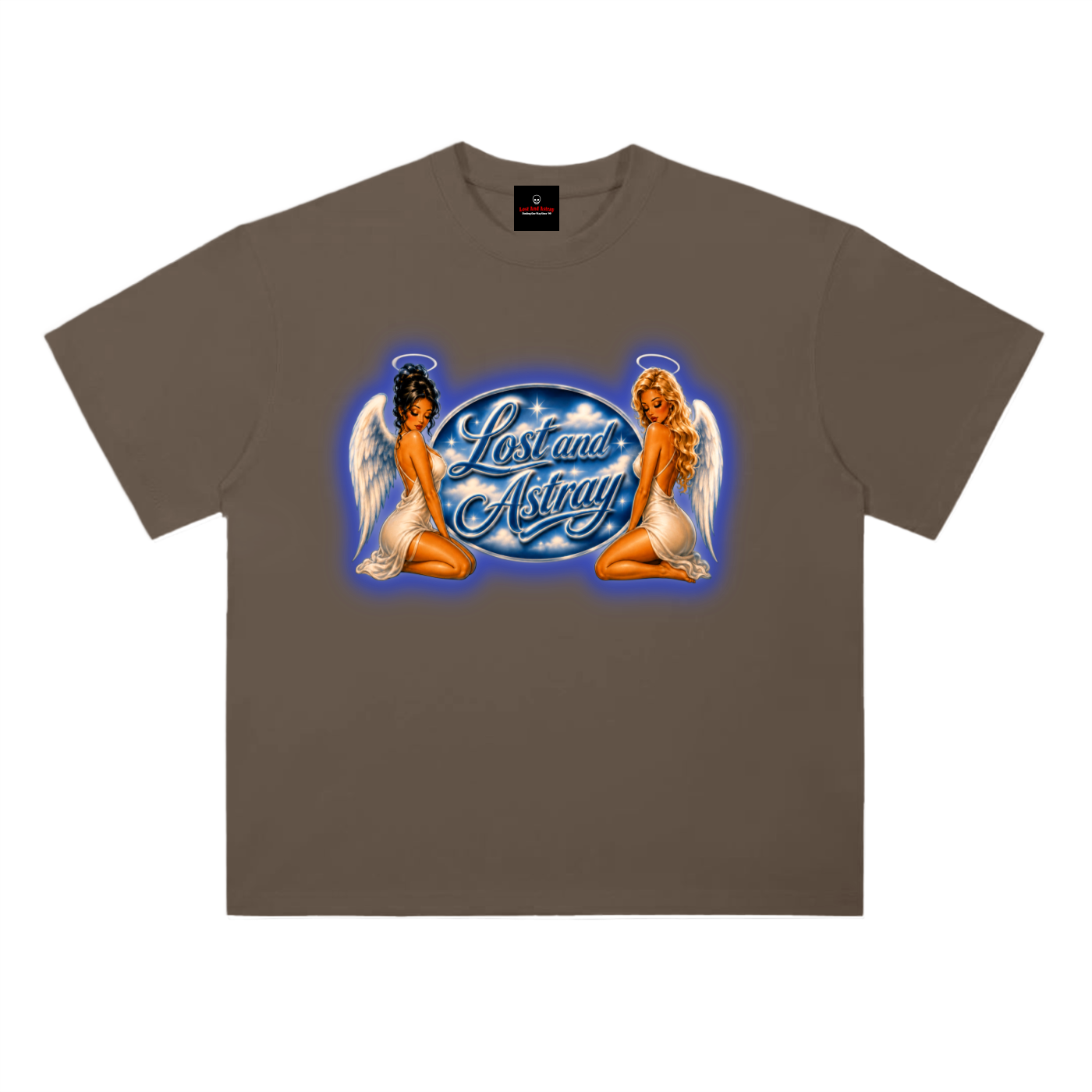 Heavyweight Drop Shoulder Cotton T-Shirt