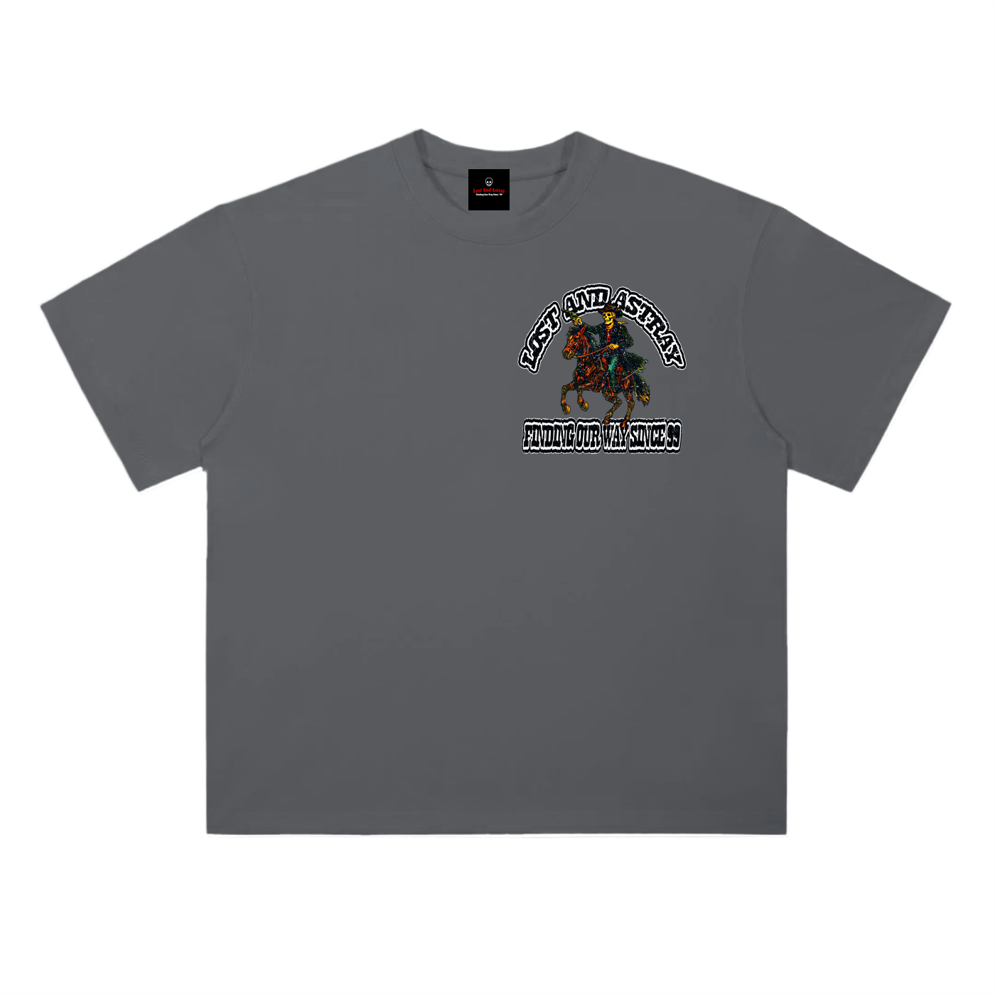 Lost and Astray: Skull Rider (T-Shirt)