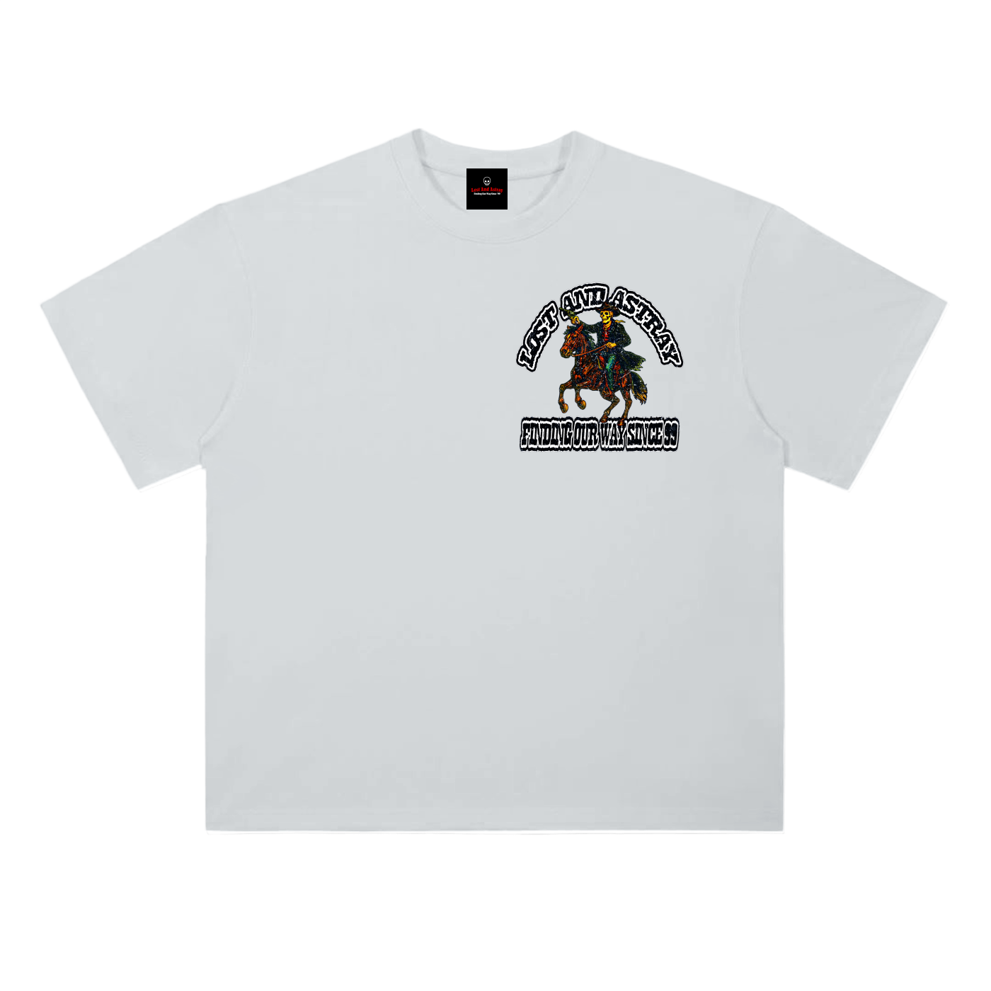 Lost and Astray: Skull Rider (T-Shirt)