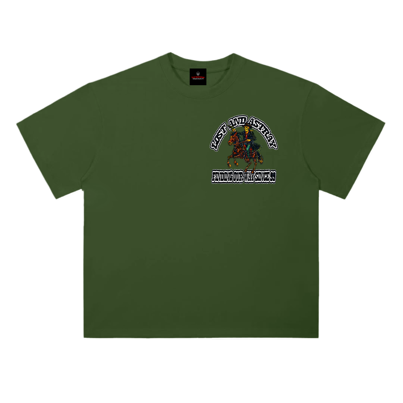 Lost and Astray: Skull Rider (T-Shirt)