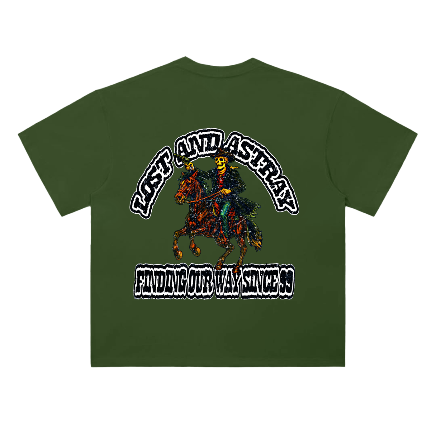 Lost and Astray: Skull Rider (T-Shirt)