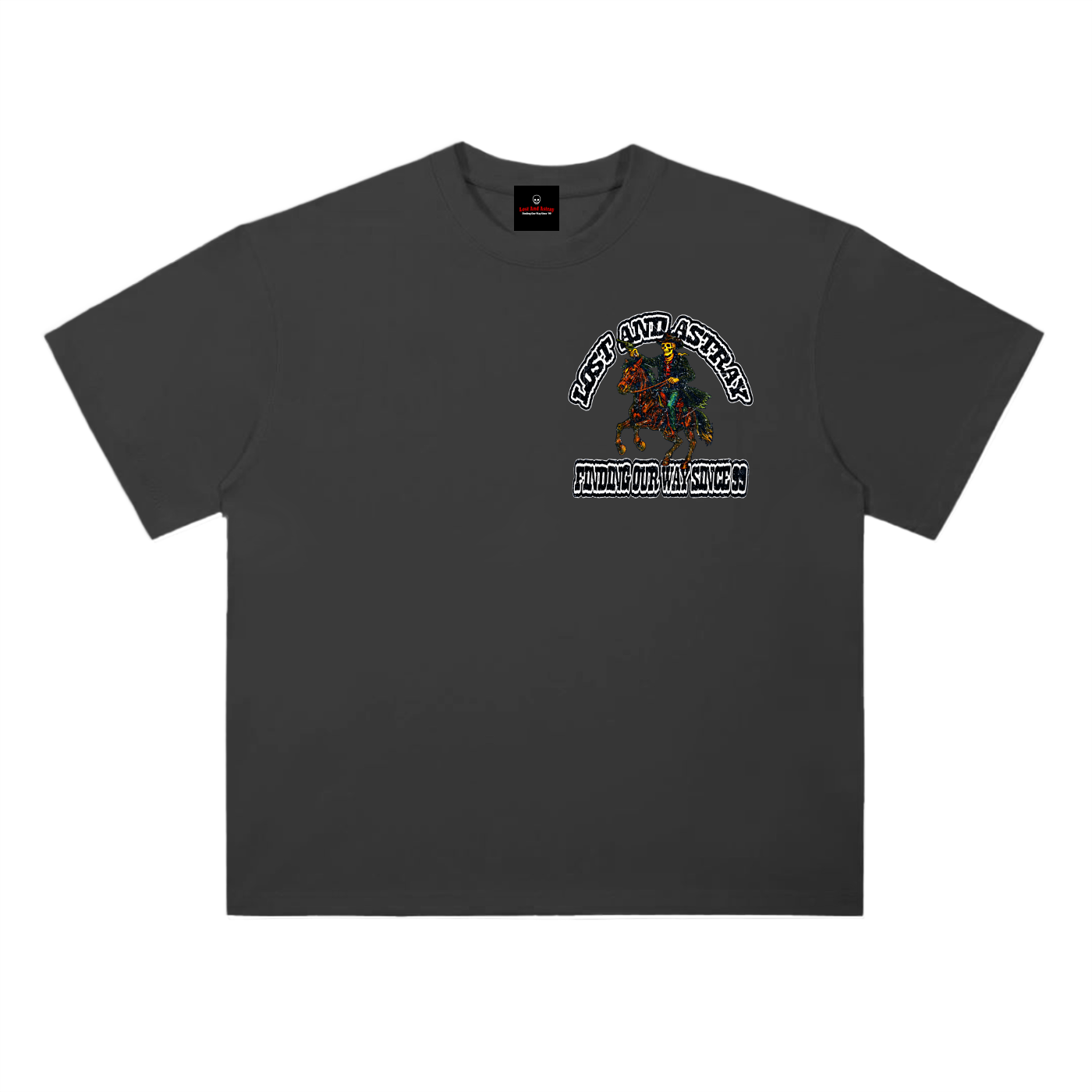 Lost and Astray: Skull Rider (T-Shirt)