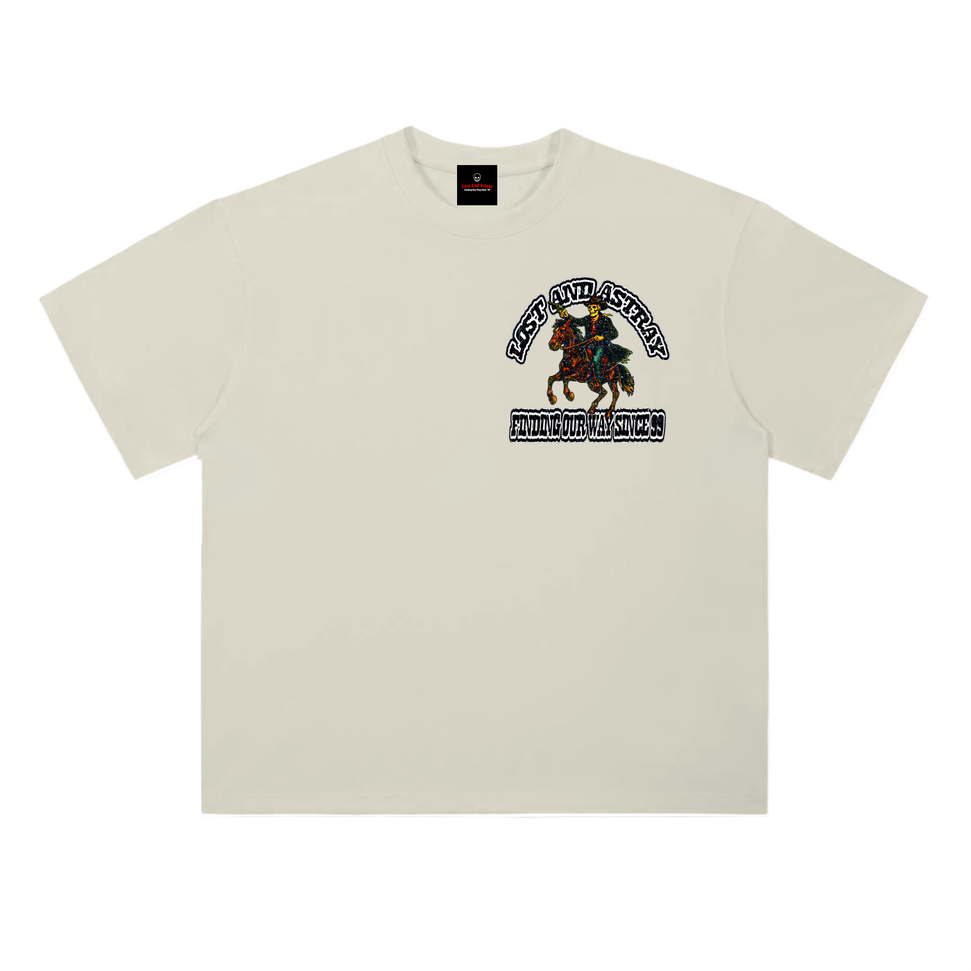 Lost and Astray: Skull Rider (T-Shirt)