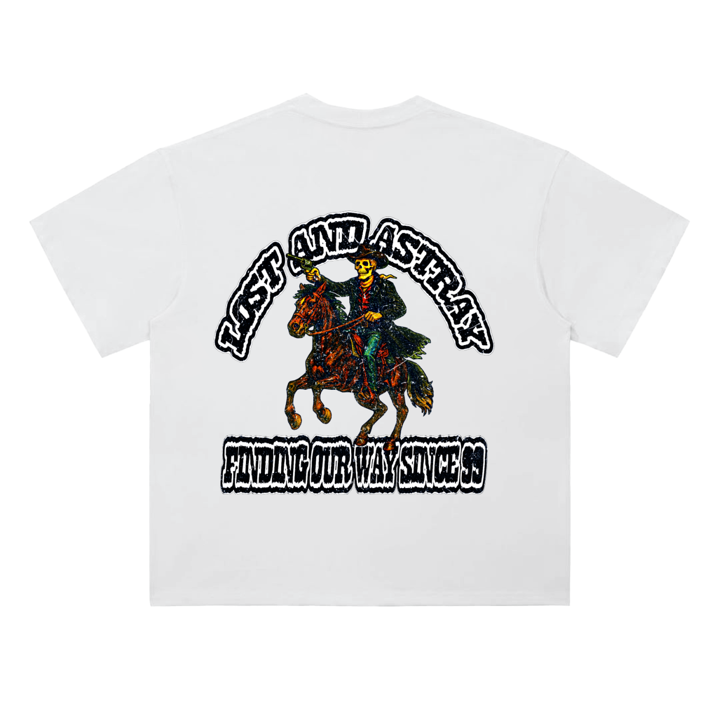 Lost and Astray: Skull Rider (T-Shirt)