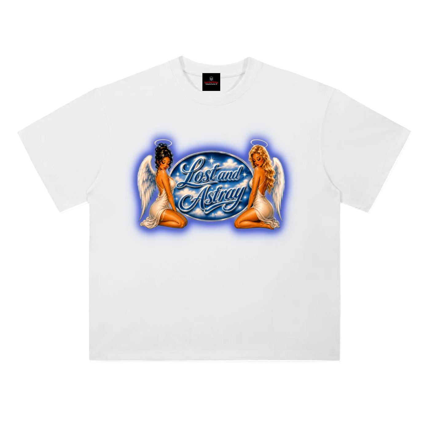 Heavyweight Drop Shoulder Cotton T-Shirt
