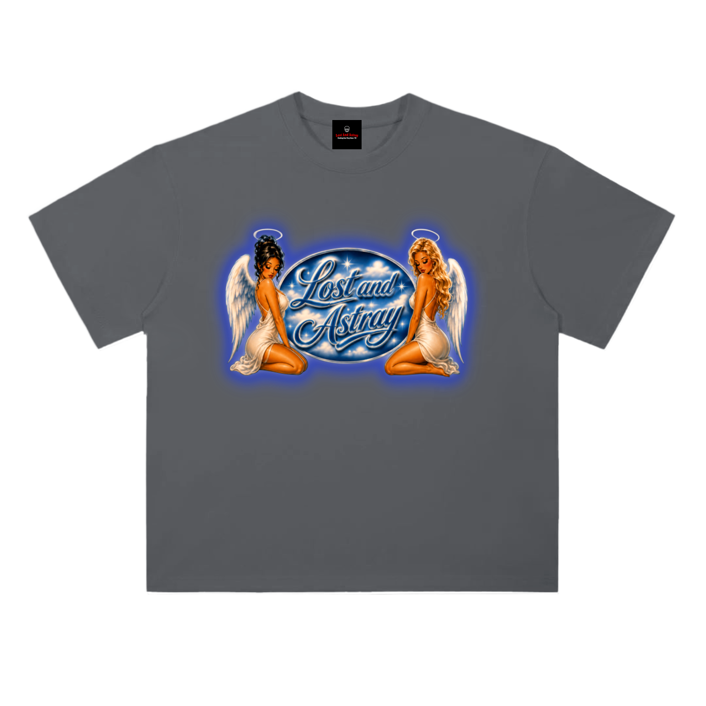 Heavyweight Drop Shoulder Cotton T-Shirt