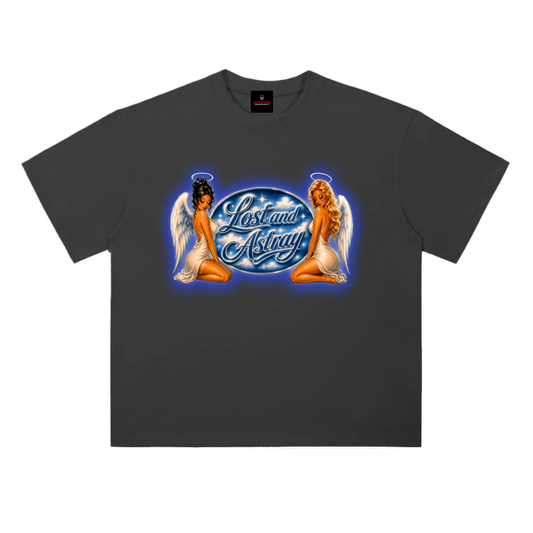Heavyweight Drop Shoulder Cotton T-Shirt