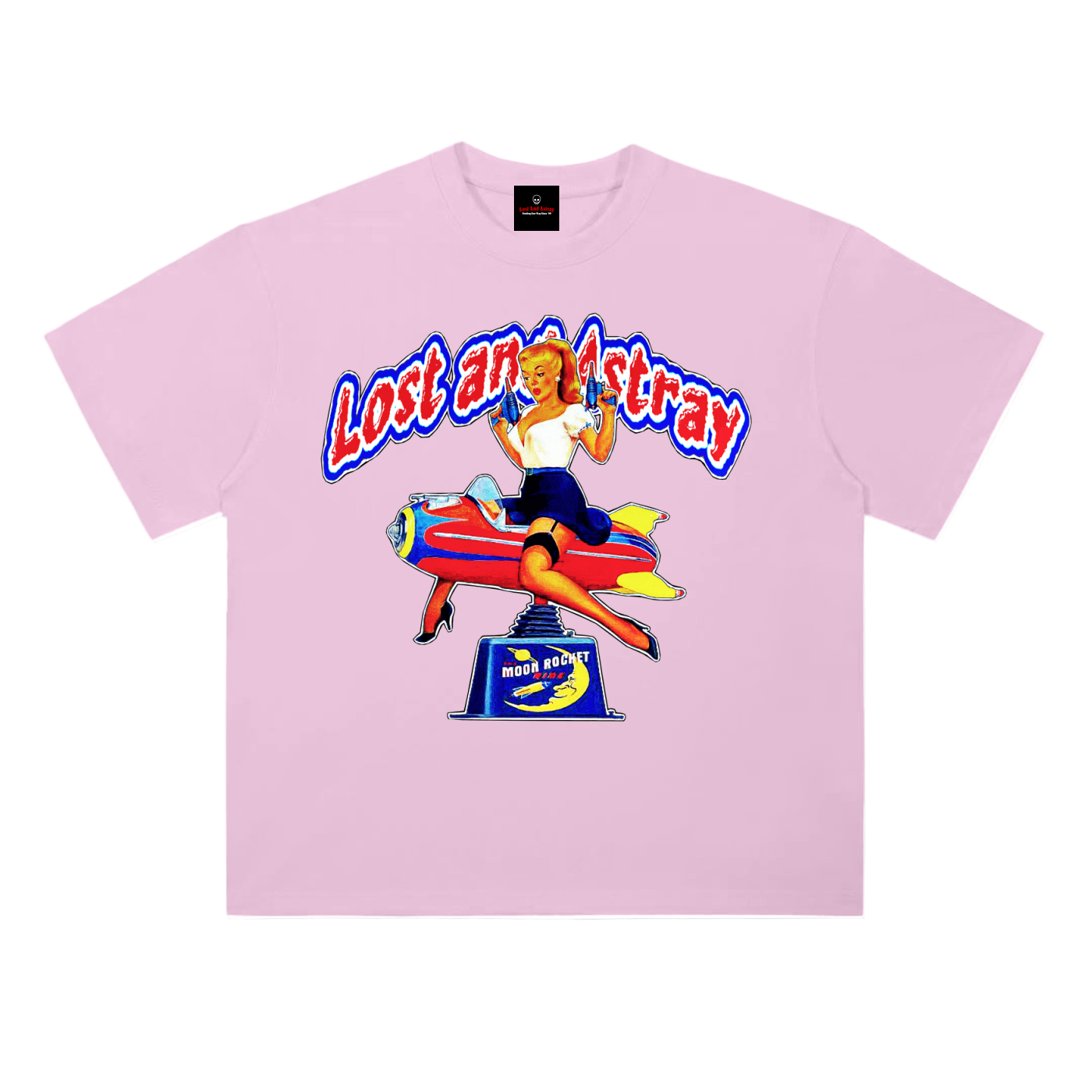 Lost and Astray: Moon Rocket (T-Shirt)